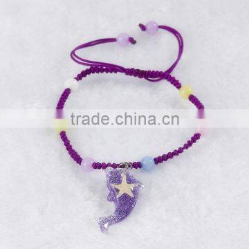 Latest Design Dolphin Shape Starfish Resin Bracelet Bangle photo-2