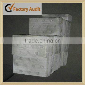 high thermal SiO2 bonded silicon carbide bricks with holes