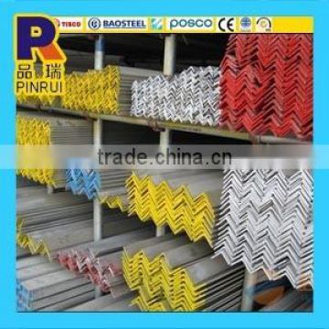 High strength and heat resistant stainless steel angle bar with quick delivery