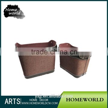 Luxury Modern Storage Cardboard PU Leather Carrying Moses Basket