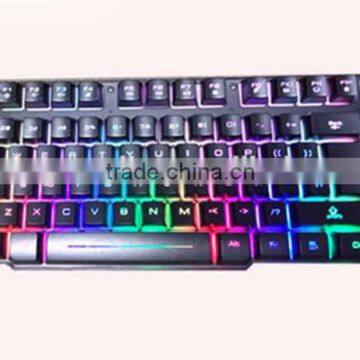 Low Price High Quality USB Mechanical Backlit Keyboar for Laptop photo-4