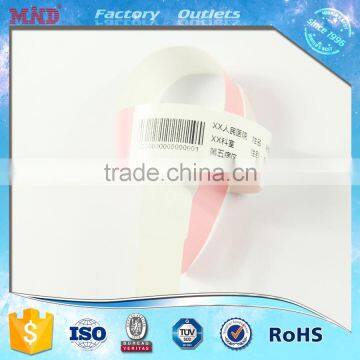 MDW158 HF CHIP,UHF CHIP custom waterproof security hospital id nfc wristbands