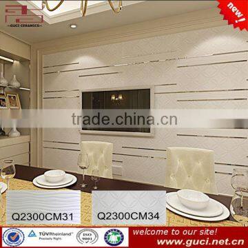 12"x24" embossed dining room tile for wall