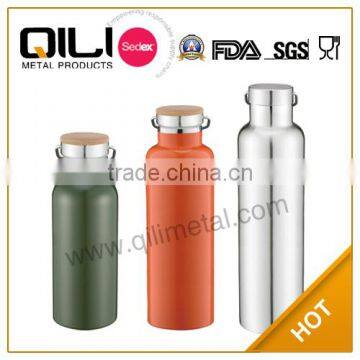 500ml and 600ml and 750ml vacuum insulated stainless steel thermal bottle