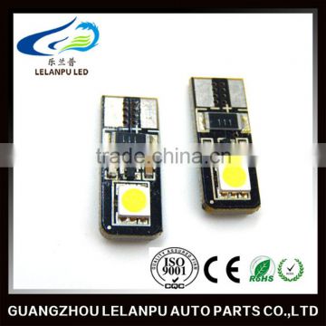 TOP Quality auto led canbus t10 5050 2SMD car lamp led interior light