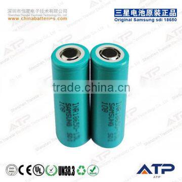 High discharge li-ion samsung inr18650-13L 1300mah for electric power tool