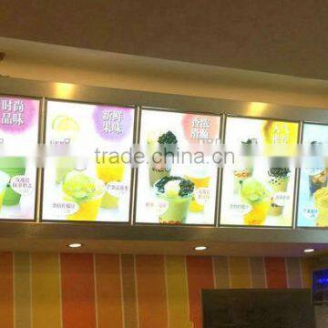 Advertising Led Menu Board/Menu Light Box/Restaurant Menu Light Signs