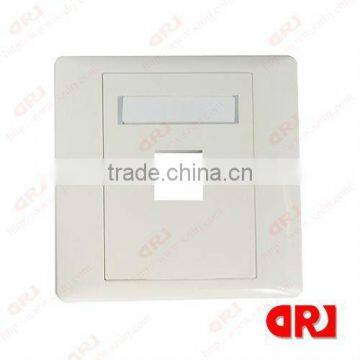 1 port RJ45 86 type network faceplate