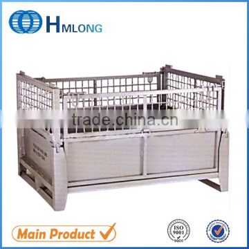 Industrial durable storage steel pallet container auto