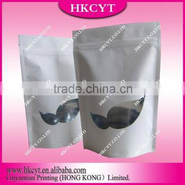 Hot Products White Matte Finish Foil Packaging Bag