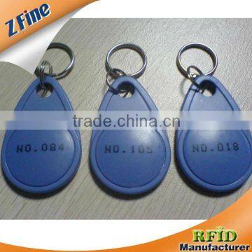 Multifunctional ABS key fobs/ RFID key fobs supplier with customized logo