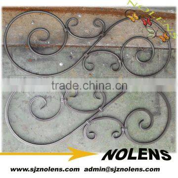 Cheap & Beautiful Wrought Iron Entry Gate Top Panels Wholesale