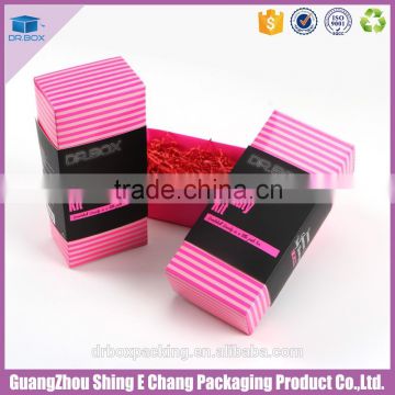 Wholesale luxury recycled custom cardboard cosmetic packaging lipstick