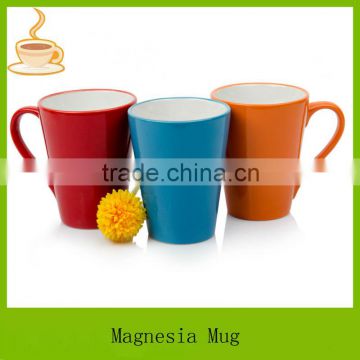 chinese wholesale mug/color glazed mug/ design your own mug