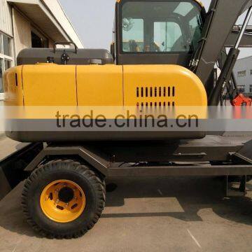 LG6100 Excavator, Walking Wheel Excavator, 10T Wheel Excavator