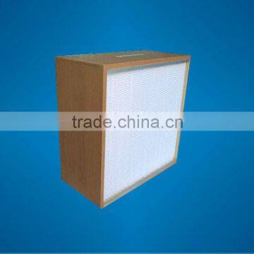 H13 Wooden frame HEPA filter