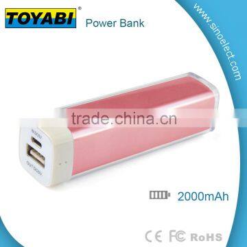 2000mah Mini Power Bank Hot Selling Promotion Products Portable Power Bank Mini Power Bank Colorful photo-4
