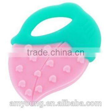 Safe Colorful Nipple Sucette Bebe Drole Silicone Rubber Teat Ring Pacifier for Kids