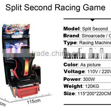 2016 Sinoarcade New Split Second Racing Game Amusement Center Full Size Single Player Coin Operation Racing Drive Simulate Adult photo-6