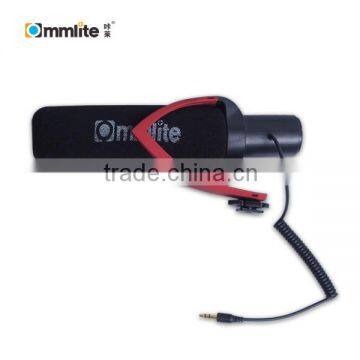 Commlite CoMica dB Adjusting Shotgun Microphone Super-Cardioid directional Condenser Video MIC with Wind Muff                        
                                                Quality Choice