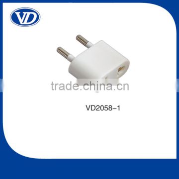 2 Round Pin Electrical Plug VD2058-1