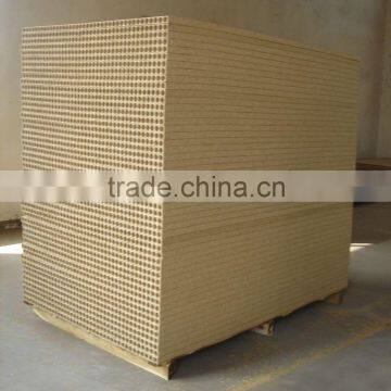 Tubular particle board for door