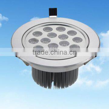 IP65 Energy saving 140mm 15w aluminum led ceiling lamp shell