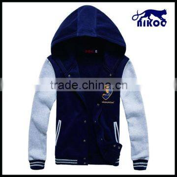 High quality custom baseball jackets,varsity jackets, hood varsity jackets