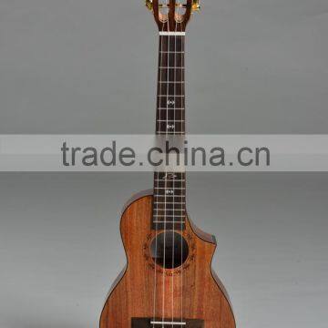 24 inch concert koa wood ukulele