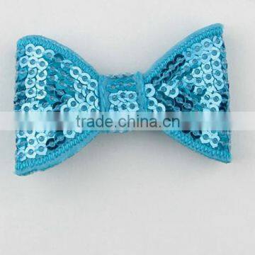 2015 New Baby Sequin Hair Bow With Clip Children Hair Accessories Boutique Big Glitter Hair Bow ! CB-3667 photo-4