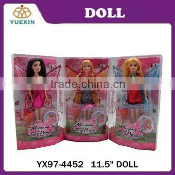 New Products 11.5 Inch PVC Soft Doll