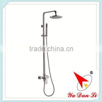 chrome finish brass single lever shower mixer-9531