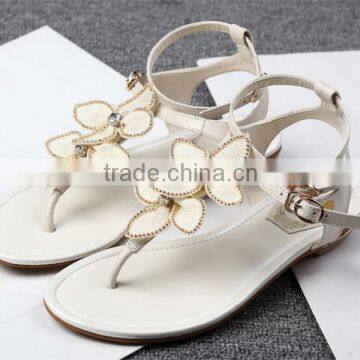 New design leather flat sandals for men fashion flat summer sandals 2014 for women with great price XT-DA0741                        
                                                Quality Choice