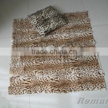 2013 BABY GOAT FUR PLATE--- Leopard Color fashion color