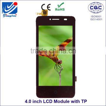 4 inch 480*(RGB)*800 WVGA TFT LCD touch screen, flexible lcd screen