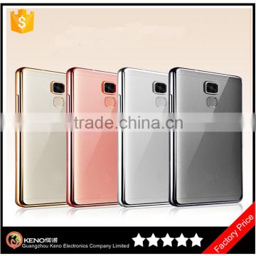 Mobile phone electroplating TPU case cover for huawei honor 7