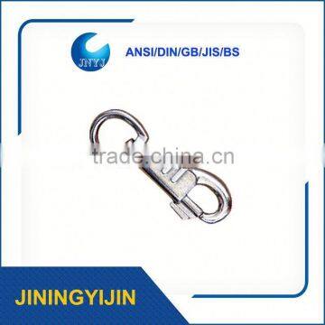 Metal Spring Clip Dog Swivel Snap Hook