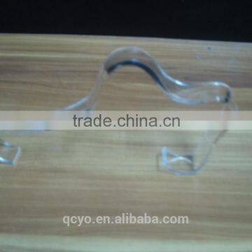 clear acrylic shoe holder