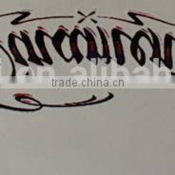 2014 HOT Word Tattoo Sticker for Body Decoration photo-2