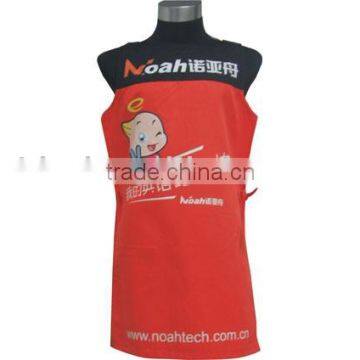 Promotional poly cotton twill long bib Apron