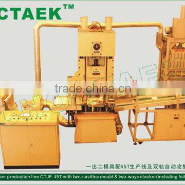 Aluminium foil fast food tray machine