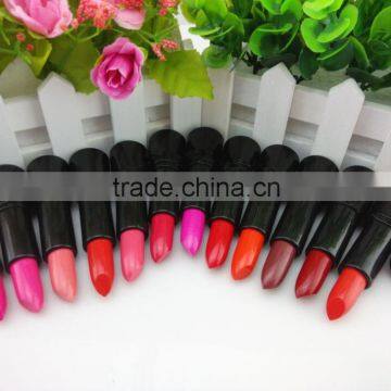 MC 12 colors Korean style lipstick we can offer OEM lip cream or private label lipstick