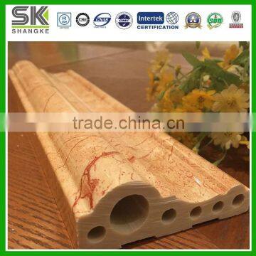 new products stone pvc composite UV panel hollow pvc door casing