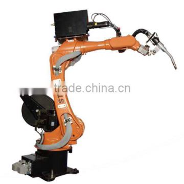 MIG 6 Axis industrial Welding Robot SA1400 and MIG 500A welding machine CA