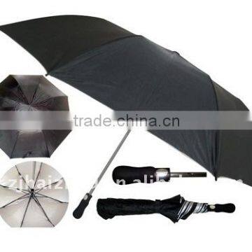 29" folding golf umbrella with UV protection