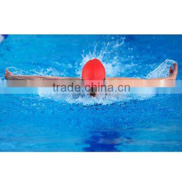 New Fashion Caps Custom Logo Kids Silicone Swim Cap photo-2