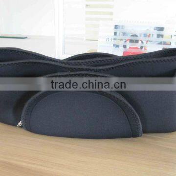 Black elastic wide neoprene custom waistband hot selling