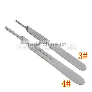 Scalpel Knife Handles #3 #4 with 20 Sterile Surgical Blades #10 #20