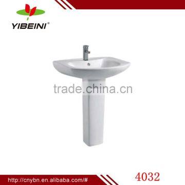 hotel pedestal basin_ ceramic wash basin_ceramic color basin_hotel pedestal sink_pedstal basin