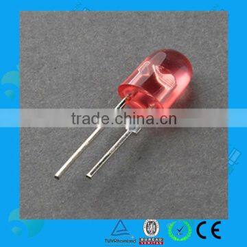 5mm Oval LED Diode with Super Bright Red